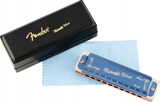 'Fender Midnight Blues Harmonica A Harmonijka Ustna Fender 099-0702-103' Fender