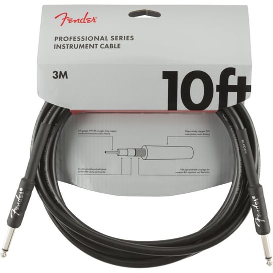'Fender Professional Instrument Cable Kabel Git 3M Fender 099-0820-024' Fender