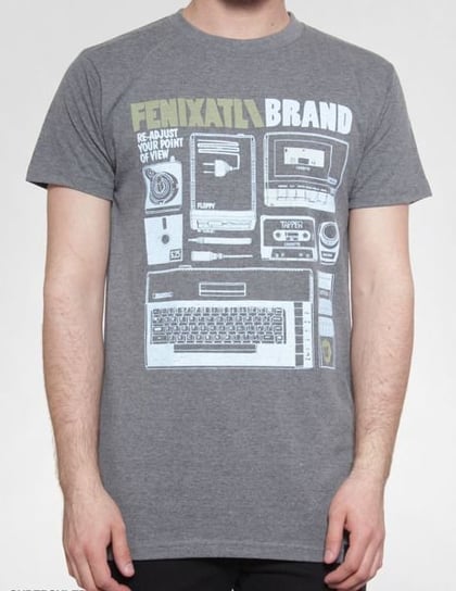Fenix, T-shirt męski z krótkim rękawem, Computer, rozmial S FENIX