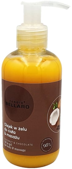 Fergio Bellaro, Olejek w żelu do ciała i masażu, Coconut & Chocolate, 170 ml Inna marka