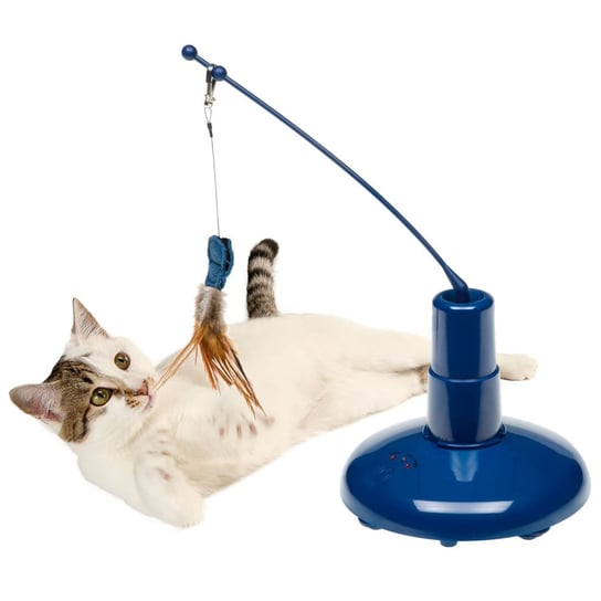 Ferplast Elektroniczna zabawka dla kota Raptor, niebieska FERPLAST