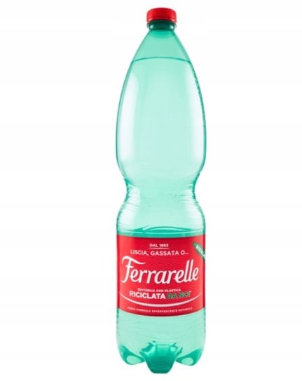 Ferrarelle naturalnie musująca woda z wulkanu 1,5L Inna producent