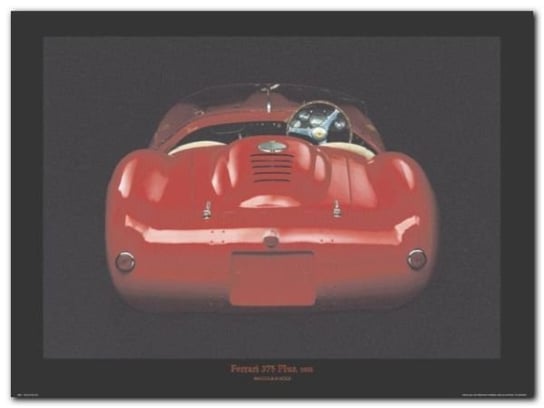 Ferrari 375 Plus 1955 plakat obraz 40x30cm Wizard+Genius