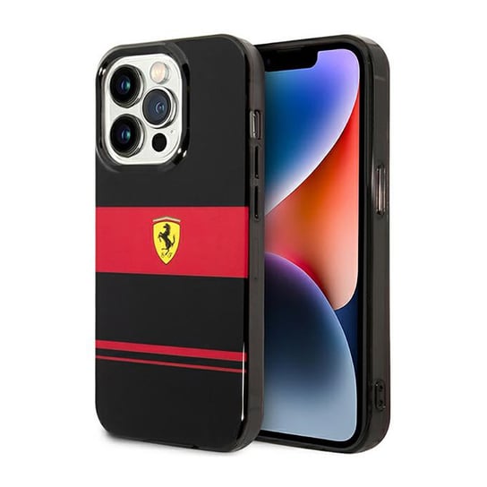 Ferrari Combi MagSafe - Etui iPhone 14 Pro (Czarny) Ferrari
