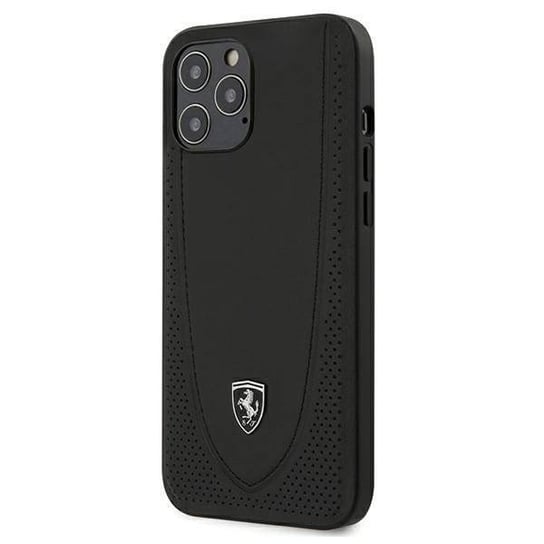 Ferrari FEOGOHCP12LBK iPhone 12 Pro Max 6,7" czarny/black hardcase Off Track Perforated Ferrari