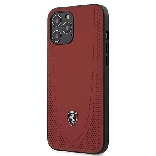 Ferrari FEOGOHCP12LRE iPhone 12 Pro Max 6,7" czerwony/red hardcase Off Track Perforated Ferrari