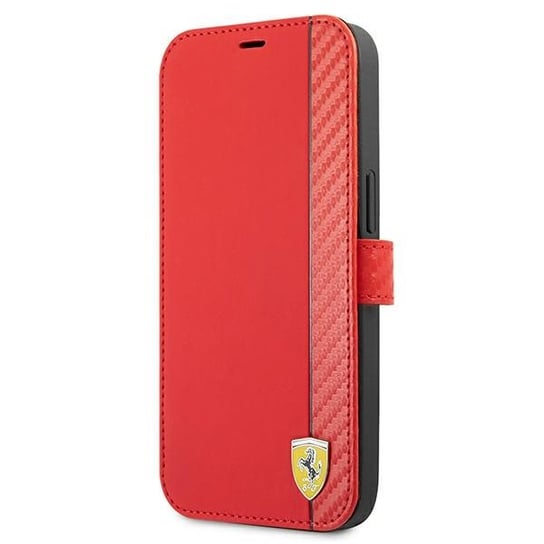 Ferrari FESAXFLBKP13XRE iPhone 13 Pro Max czerwony/red book On Track Carbon Stripe Ferrari