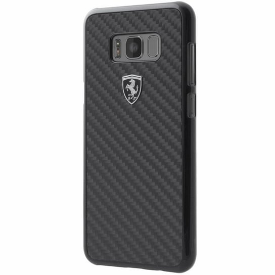 Ferrari Hardcase FEHCAHCS8LBK S8 Plus G955 black/czarny Carbon Heritage Ferrari