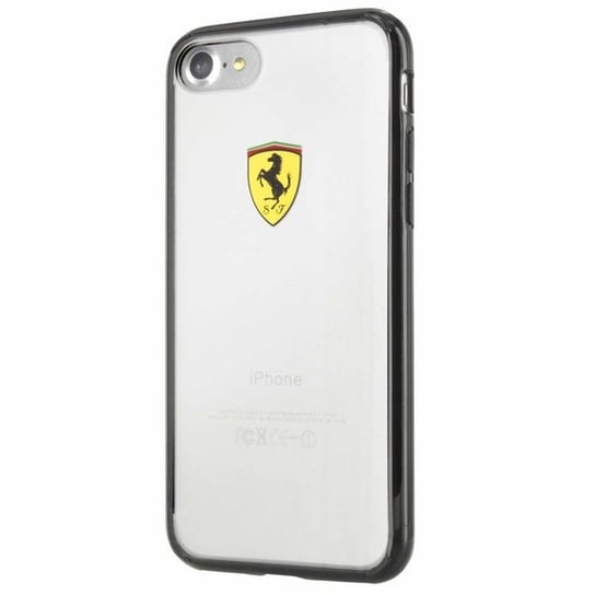 Ferrari Hardcase FEHCP7BK iPhone 7/8/SE 2020 black/transparent Racing Shield Ferrari