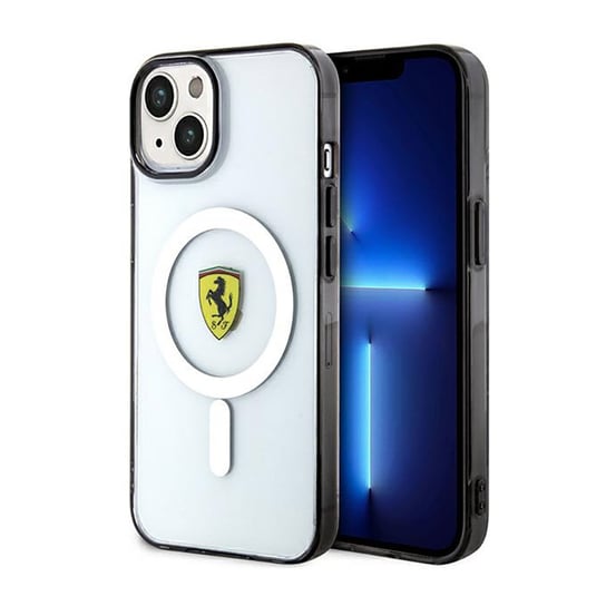 Ferrari Outline Magsafe - Etui Iphone 14 Plus (Przezroczysty) Ferrari