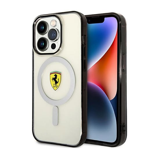 Ferrari Outline Magsafe - Etui Iphone 14 Pro Max (Przezroczysty) Ferrari