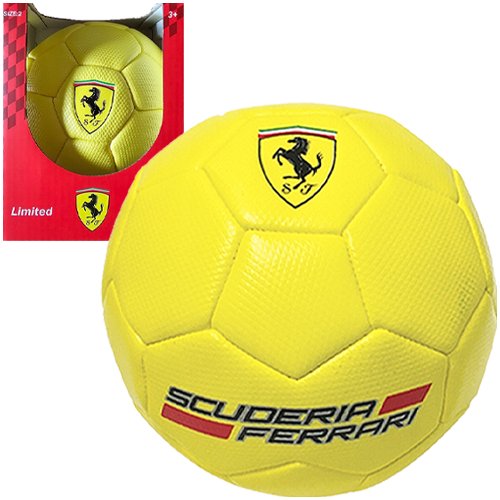 FERRARI PIŁKA NOŻNA LIMITED EDITION FOOTBALL ŻÓŁTA 14 cm ROZMIAR 2 Inna marka