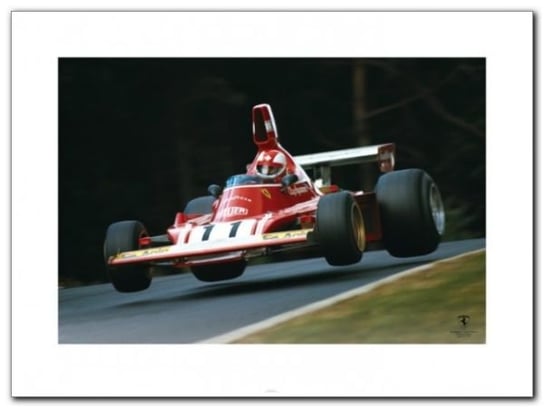 Ferrari Vintage plakat obraz 80x60cm Wizard+Genius