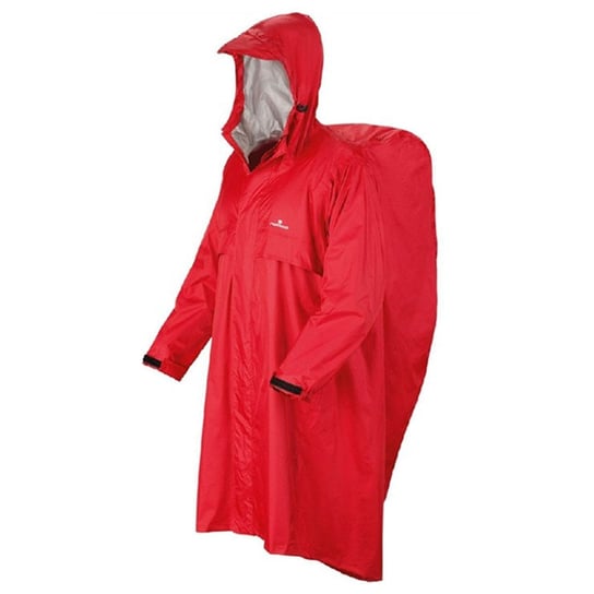 Ferrino, Płaszcz przeciwdeszczowy Trekker, czerwony, rozmiar L/XL Ferrino