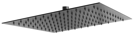 Ferro Slim deszczownica 30 cm kwadratowa czarny mat DSN08BL Inna marka