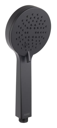 Ferro Vigo słuchawka prysznicowa 3-funkcyjna czarny mat S75BL-B Inna marka