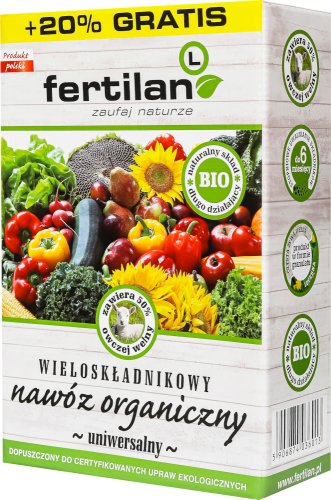 Fertilan - Nawóz Organiczny Uniwersalny 1,2 kg Poltops