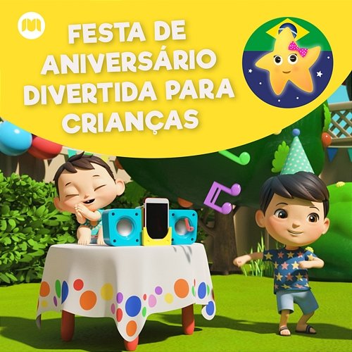 Festa de Aniversário Divertida para Crianças Little Baby Bum em Português