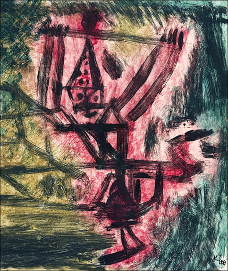 Feuer Clown I, Paul Klee - plakat 20x30 cm Galeria Plakatu