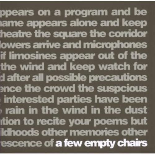 Few Empty Chairs Various Artists