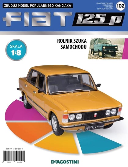 Fiat 125p Zbuduj Model Popularnego Kanciaka Nr 102 De Agostini Publishing S.p.A.