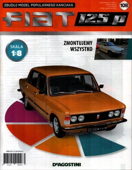 Fiat 125p Zbuduj Model Popularnego Kanciaka Nr 108 De Agostini Publishing Italia S.p.A.