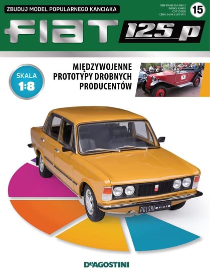 Fiat 125p Zbuduj Model Popularnego Kanciaka Nr 15 De Agostini Publishing Italia S.p.A.