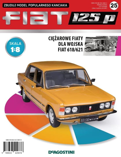 Fiat 125p Zbuduj Model Popularnego Kanciaka Nr 25 De Agostini Publishing Italia S.p.A.