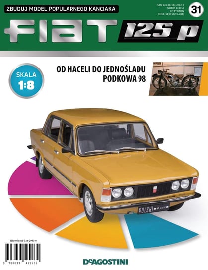 Fiat 125p Zbuduj Model Popularnego Kanciaka Nr 31 De Agostini Publishing Italia S.p.A.