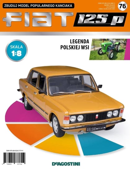 Fiat 125p Zbuduj Model Popularnego Kanciaka Nr 76 De Agostini Publishing S.p.A.
