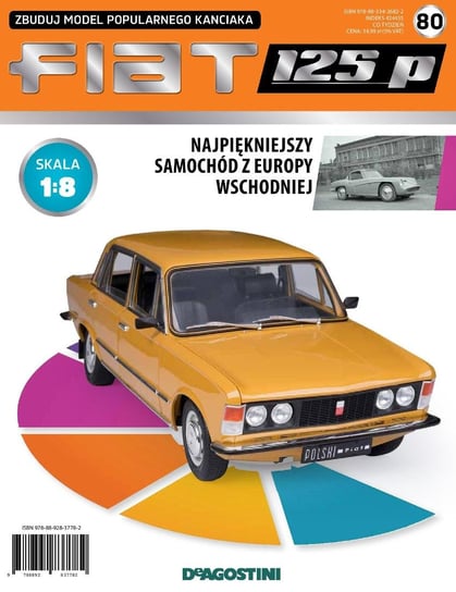 Fiat 125p Zbuduj Model Popularnego Kanciaka Nr 80 De Agostini Publishing S.p.A.