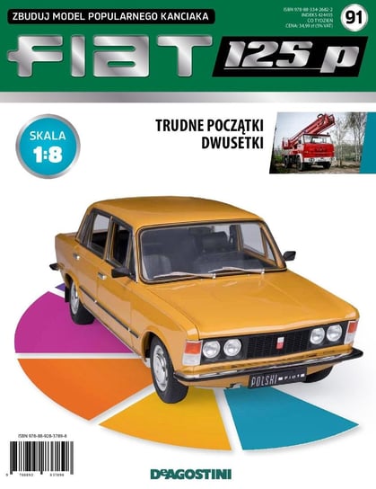 Fiat 125p Zbuduj Model Popularnego Kanciaka Nr 91 De Agostini Publishing S.p.A.