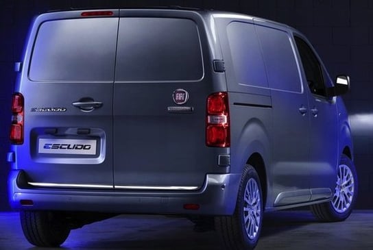 Fiat SCUDO - Listwy CHROM na Klapę Bagażnik Martig