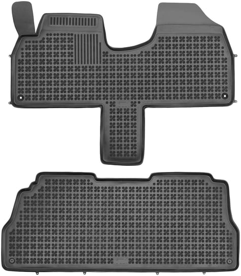 Fiat Ulysse I VAN Dywaniki gumowe REZAW  od 1994-2002r. 201221 + mocowania MAX-DYWANIK Rezaw-Plast