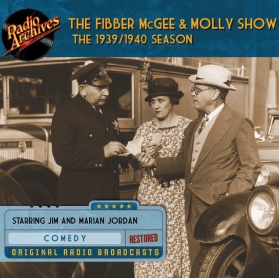 Fibber McGee and Molly Show 1939-1940 Season Don Quinn, Jim Jordan, Marian Jordan