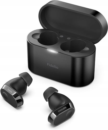 Fidelio T2 Noise bezprzewodowe słuchawki douszne Bluetooth do 40h pracy Philips