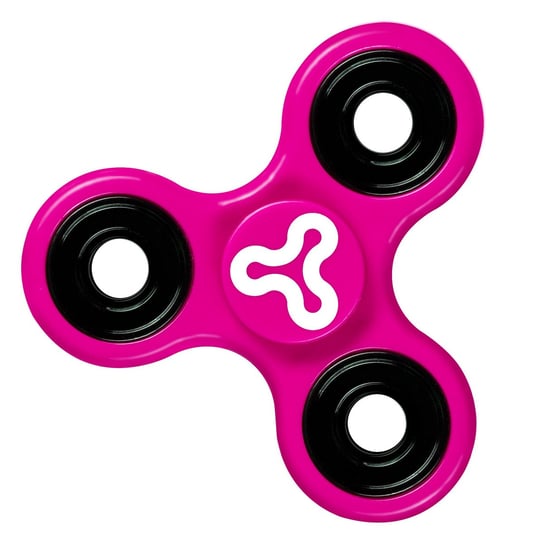 Fidget Spinner, gra zręcznościowa Trick Spin, różowy TM Toys