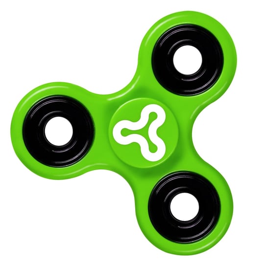 Fidget Spinner, gra zręcznościowa Trick Spin, zielony TM Toys