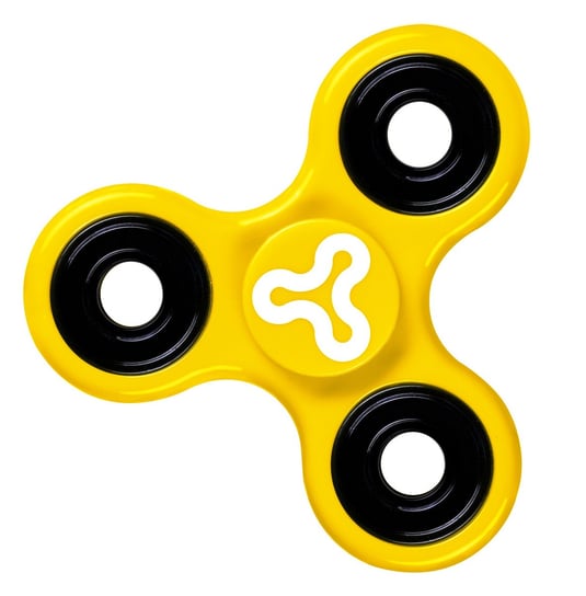 Fidget Spinner, gra zręcznościowa Trick Spin, zółty TM Toys