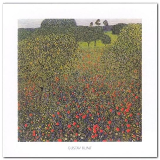 Field Of Poppies plakat obraz 30x30cm Wizard+Genius