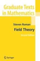 Field Theory Roman Steven