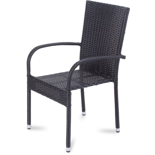 Fieldmann, Krzesło ogrodowe FDZN 6002, czarne, 55x59x93cm Fieldmann