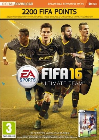 FIFA 16 2200 FUT Points Electronic Arts