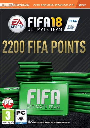 FIFA 18 2200 FIFA Points, PC EA Sports