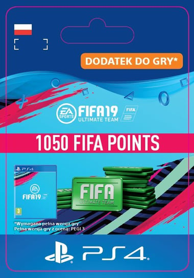 FIFA 19 1050 FIFA Points Sony
