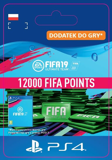 FIFA 19 12000 FIFA Points Sony