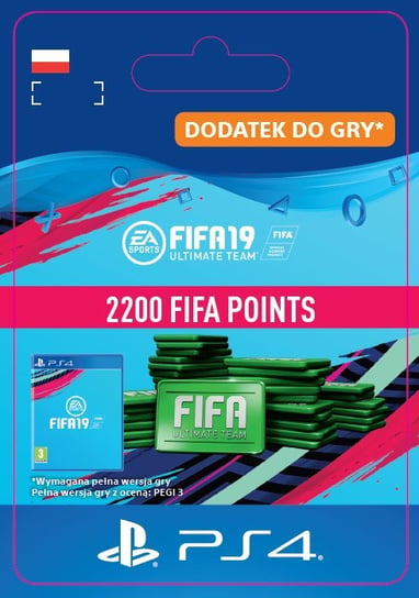 FIFA 19 2200 FIFA Points Sony