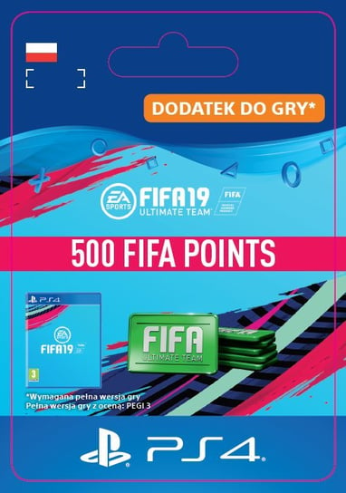 FIFA 19 500 FIFA Points Sony