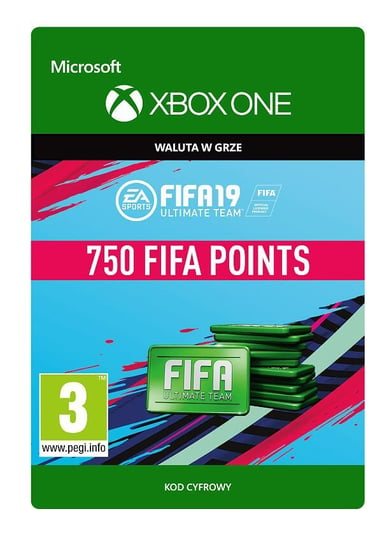 FIFA 19 Ult Team Points 750 Microsoft