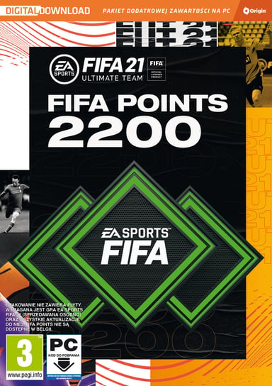 FIFA 21 Ultimate Team Points (2200 punktów) Electronic Arts